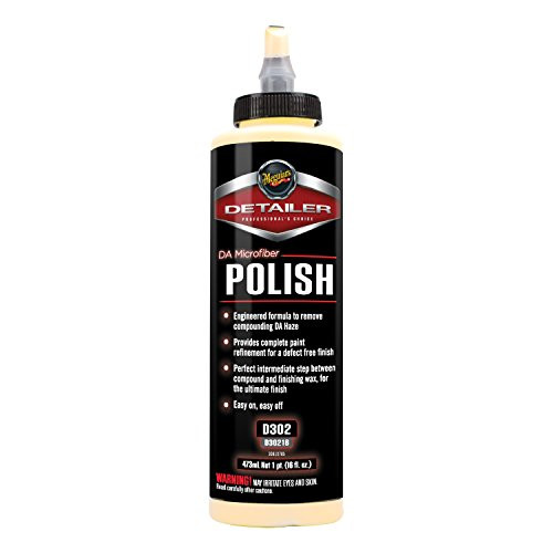 MEGUIAR'S D30216 DA (Dual Action) Microfiber Polish, 16. Fluid_Ounces