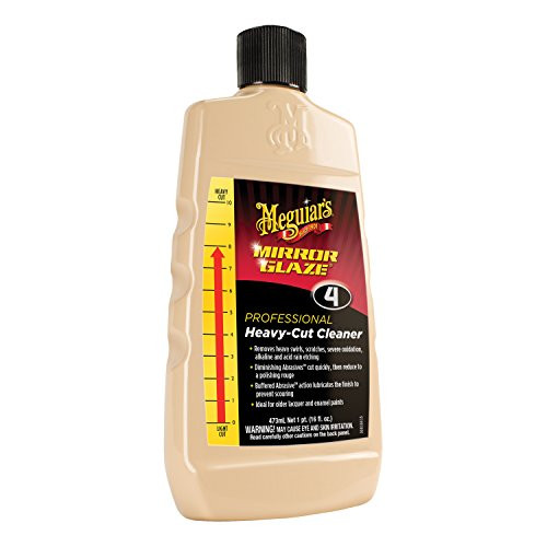 MEGUIARS WAX M0416 Mirror Glaze Heavy-Cut Cleaner