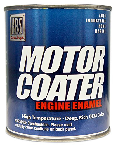 KBS Coatings 60434 Detroit Diesel Alpine Green Motor Coater Engine Paint - 1 Quart