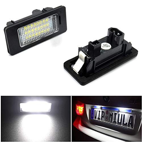 Car Automobile Led License Plate Light Car Number Lamp 2pcs 24 SMD For BMW E90 E82 E92 E93 M3 E39 E60 E70 X5 E39 E60 E61 M5 E88