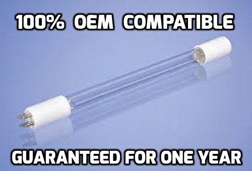 Emperor Aquatics 20012, 12W, 12 Watt, T5 4Pin UV Bulb 8W, OEM Quality Premium Compatible UV-C, UV Lamp 10000 Hours, 12 Month Guaranty