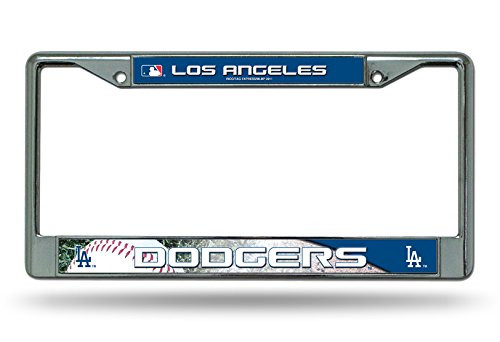Los Angeles Dodgers Metal Chrome License Plate Frame Auto Truck Car Rico Industries