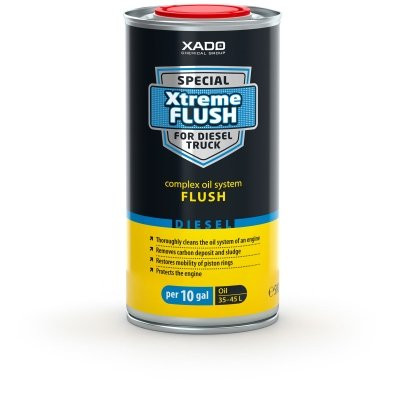 XADO Special Xtreme Diesel Truck Engine Oil System Flush (Can, 500ml)