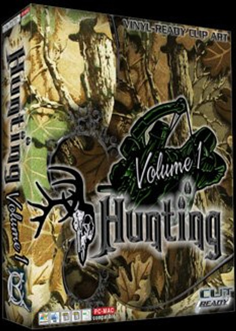 Vol 1 Hunting Vector Clipart Vinyl Cutter Slgn Design Artwork-EPS Vector Art Software plotter Clip Art Images