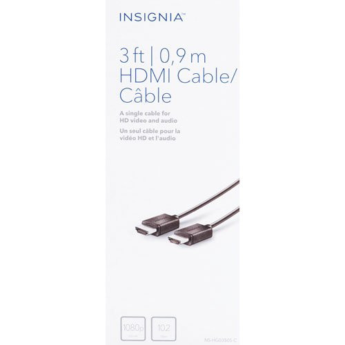 Insignia 0.9m (3 ft.) HDMI Cable (NS-HG03505-C)