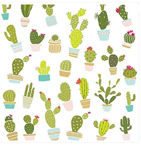 Harman | Cactus Club | Paper Cocktail Beverage Napkins (White), 20 ct