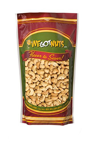 We Got Nuts Roasted Salted Cashews 4 Lb Bulk Bag