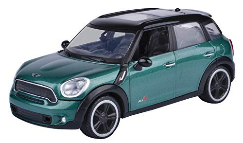 Richmond Toys, Motormax Traditional Iconic Mini Cooper S Countryman 1:24 Die-Cast Collectors Model (Green)