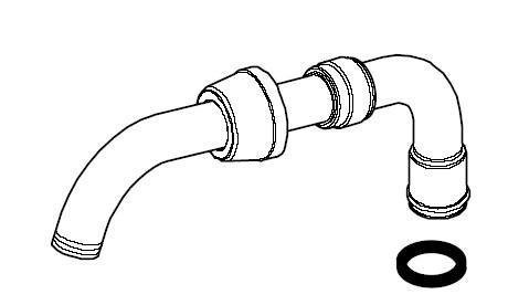 Pfister 920-340A Kitchen Faucet Round Spout, Chrome