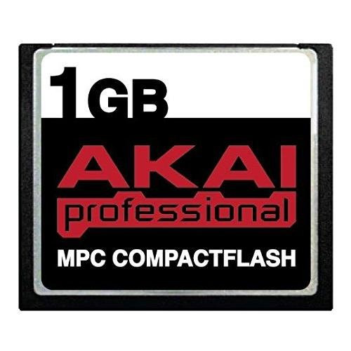 1GB Akai MPC CompactFlash CF Memory Card for MPC500, MPC1000, MPC2500, MPC4000, MPC2000xl, MPC2000 and MPC3000