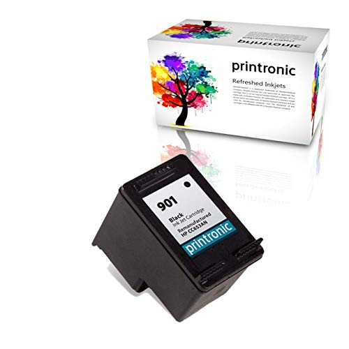 Printronic Remanufactured Ink Cartridge Replacement for HP 901 CC653AN (1 Black)