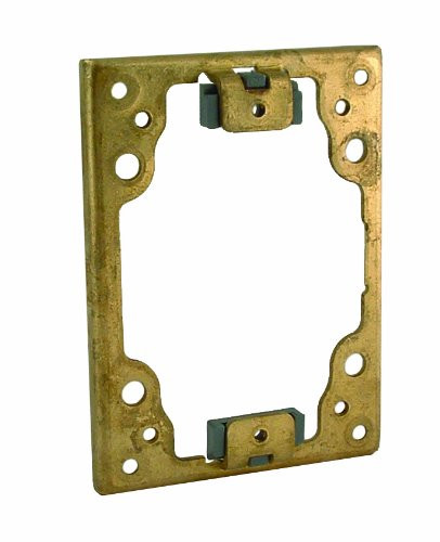 Hubbell-Raco 6228 1-Gang Rectangular Floor Box Cover Flange