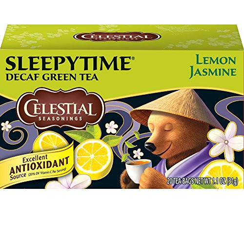 Celestial Seasonings Sleepytime Decaf Lemon Jasmine Green Tea, 20 ct Celestial Seasonings Sleepytime Decaf Lemon Jasmine Green Tea, 20 ct