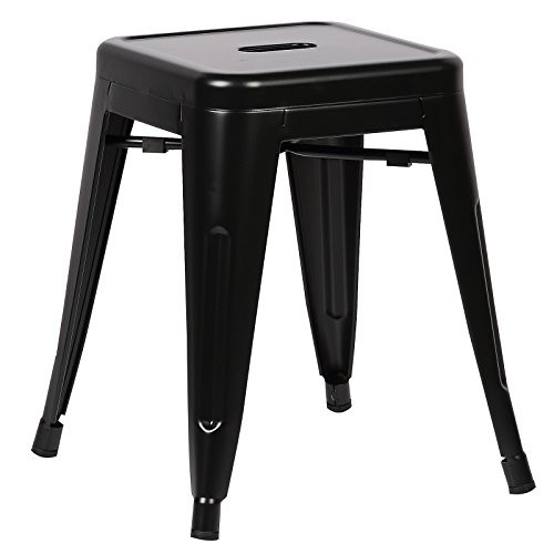 Poly and Bark Trattoria 18" Stool in Black