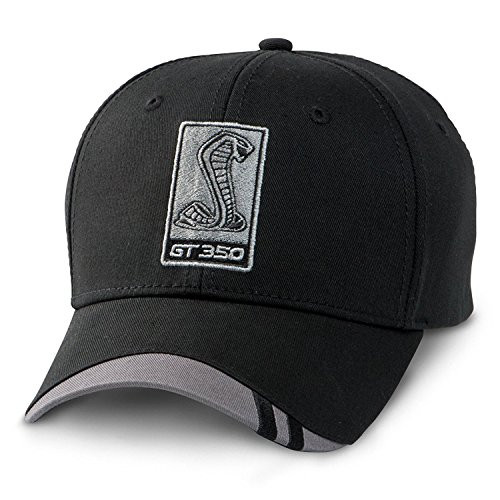 Ford Mustang Shelby GT350 Cobra Black Baseball Cap Ford Mustang Shelby GT350 Cobra Black Baseball Cap