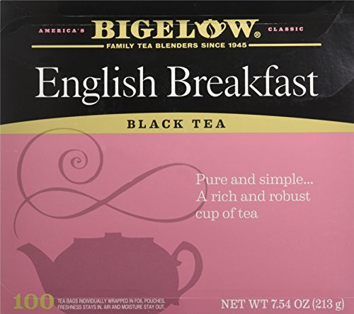 Bigelow English Breakfast Black Tea, 100 Count