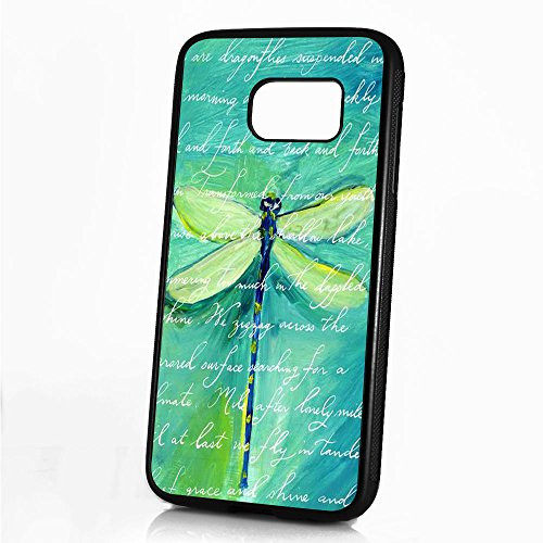 (For Samsung Galaxy S8+/S8 Plus) Durable Protective Soft Back Case Phone Cover - A11352 Green Dragonfly