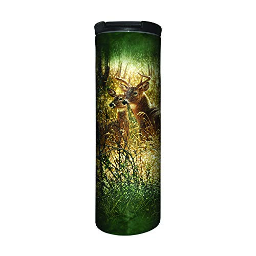 The Mountain Men's Golden Moment Barista Travel Coffee Mug, green, 17 oz