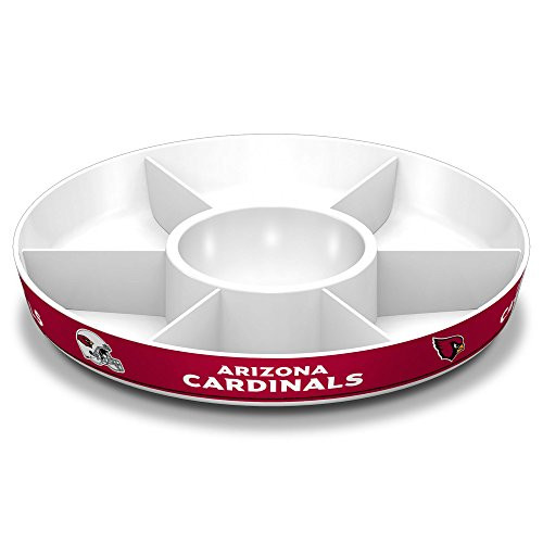 Fremont Die NFL Arizona Cardinals Party Platter, White