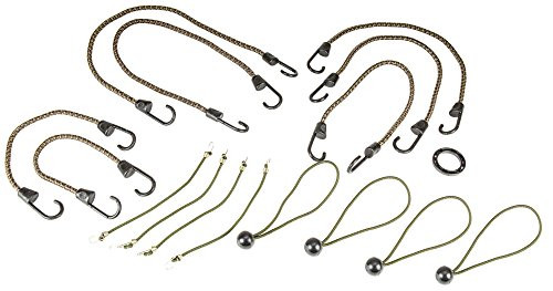 Reese Secure 9436100 Assorted Camo Bungee Cord, 16 Piece Reese Secure 9436100 Assorted Camo Bungee Cord, 16 Piece