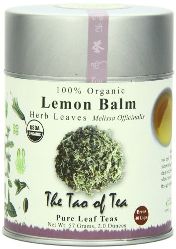 The Tao of Tea, Lemon Balm Herbal Tea, Loose Leaf, 2.0 Ounce Tin