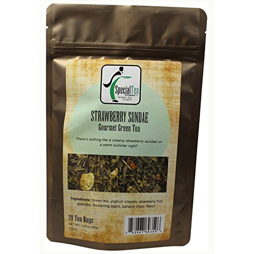 Special Tea Strawberry Green Tea Sundae, 1.41 Ounce