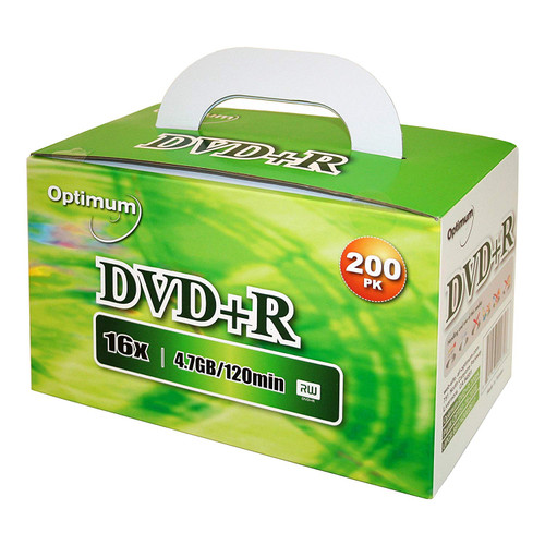 Optimum DVD+R 16x 4.7GB / 120min 200pk