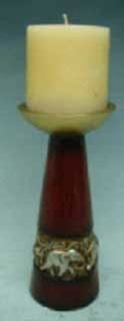 StealStreet SS-UG-PY-6786 Candle Holder Elephant Collectible Figurine, Dark Red StealStreet SS-UG-PY-6786 Candle Holder Elephant Collectible Figurine, Dark Red