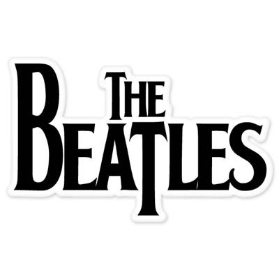 The Beatles Vynil Car Sticker Decal - 5"