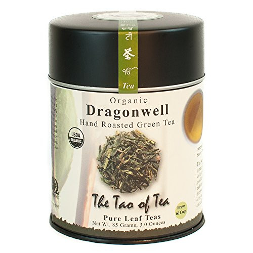 The Tao of Tea, Dragonwell Green Tea, Loose Leaf, 3 Ounce Tin