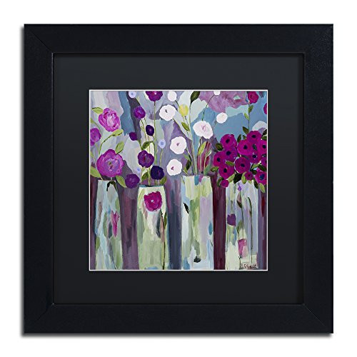 Que Sera Sera by Carrie Schmitt Frame, 11 by 11", Black Matte