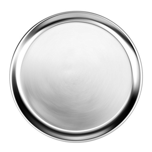 New Star Foodservice 50905 Pizza Pan/Tray, Wide Rim, Aluminum, 16 Inch, Pack of 6