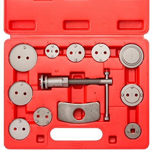 Neiko 20733A Disc Brake Caliper Wind Back Tool Kit (12 Piece)