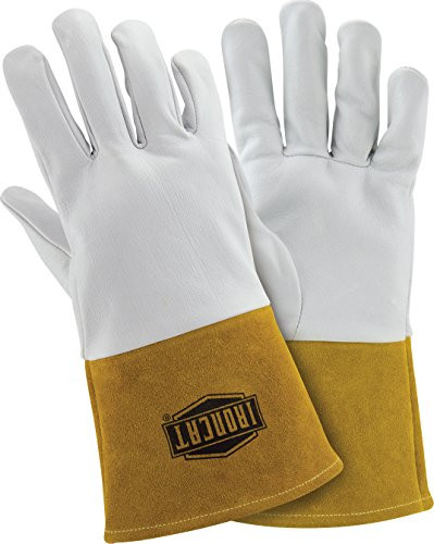 West Chester IRONCAT 6141 Premium Top Grain Kidskin Leather TIG Welding Gloves: Large, 1 Pair