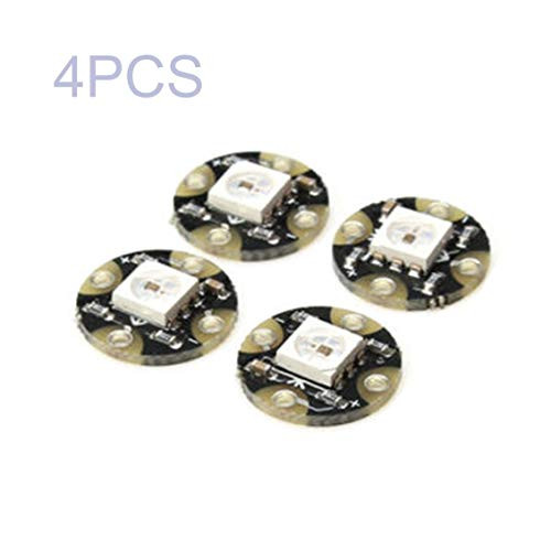 Adafruit Flora RGB Smart NeoPixel Version 2 - Pack of 4 [ADA1260]