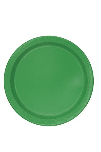 Green Paper Cake Plates, 20ct