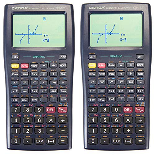 Graphing Calculator  CATIGA CS121 - Scientific and Engineering Calculator - Programmable System (2pcs)