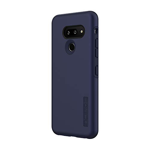 Incipio DualPro Dual-Layer Case for LG G8 ThinQ with Hybrid Shock-Absorbing Drop-Protection - Black