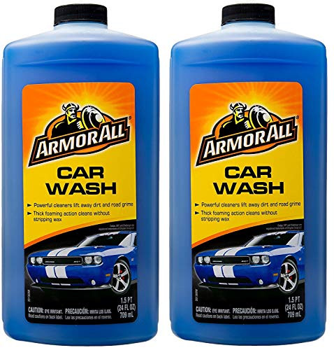 Armor All Car Wash Concentrate (24 Fluid Ounces), 17738 (2 Pack)