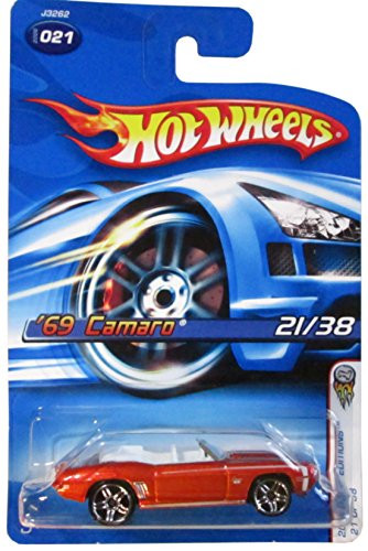 Hot Wheels Collectible Diecast Car: 2006 First Editions 69 Camaro 21 of 38