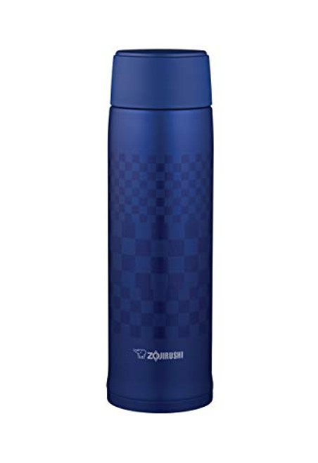 Zojirushi SM-NAE48AZ Stainless Steel Vacuum Insulated Mug, 16-Ounce, Ichimatsu Blue