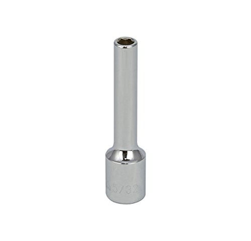 Proferred S15105 1/4" Drive SAE Socket, 5/32" Deep 6 Point