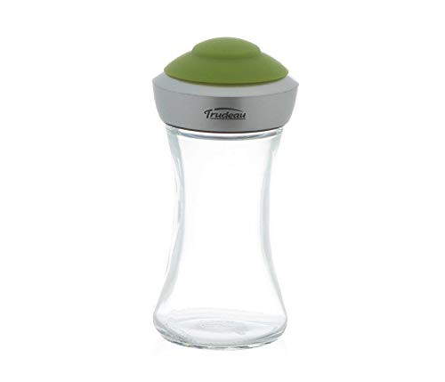 Pop-up Lid Salt or Pepper Shaker by Trudeau - 1 Shaker (Color May Vary)
