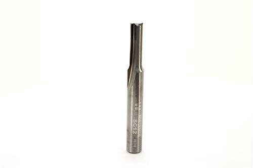 Whiteside Router Bits SC12 Straight Bit with Solid Carbide 3/16-Inch Cutting Diameter and 5/8-Inch Cutting Length
