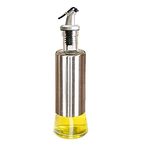 W·Z 11oz Olive Oil Dispenser, 300ml Vinegar and Soy Sauce bottle for Kitchen (KA1009)