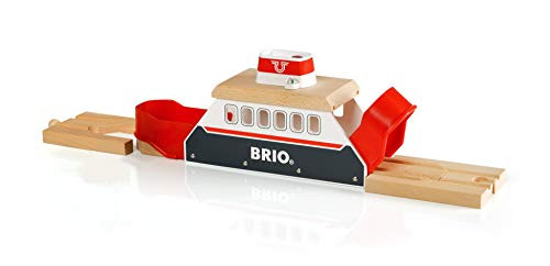 BRIO World - 33569 Ferry Ship | 3 Piece Toy Train Accessory for Kids Ages 3 and Up BRIO World - 33569 Ferry Ship | 3 Piece Toy Train Accessory for Kids Ages 3 and Up