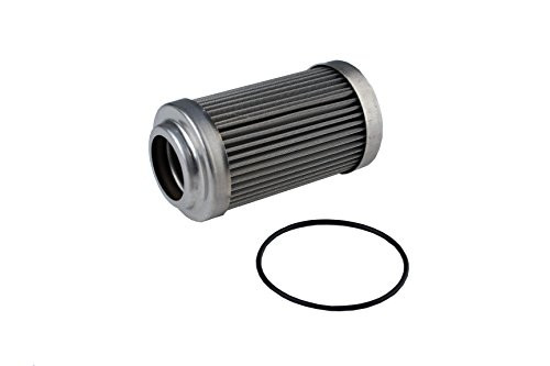 Aeromotive 12635 Replacement Filter Element, 40-Micron Stainless Mesh, Fits All 2" OD Filter Housings
