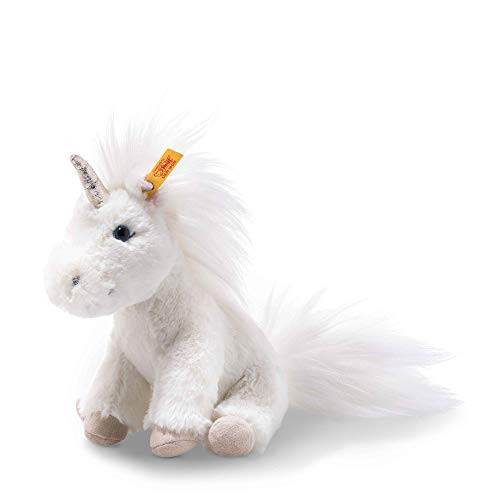 Steiff Cuddly Friends Floppy Unica Unicorn with Knopf in Ohr 7" Plush Stuffed Animal