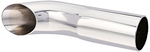 Exhaust Turn Down Exhaust Tip 2.25" Diameter X 9.00" Long 2.00" Inlet Turn Down Chrome Plated WTD22509-200 Wesdon Exhaust Tip