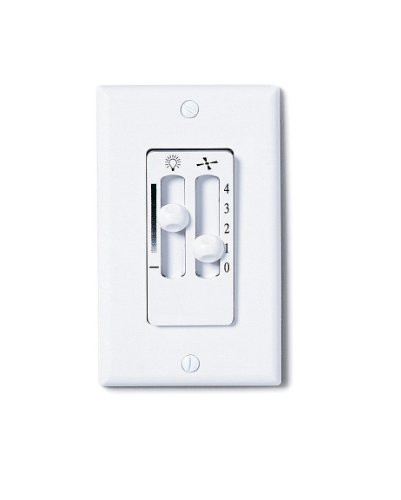 Emerson Ceiling Fans SW90W Dual Slide Ceiling Fan-Light Control, White